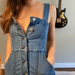 Denim dress